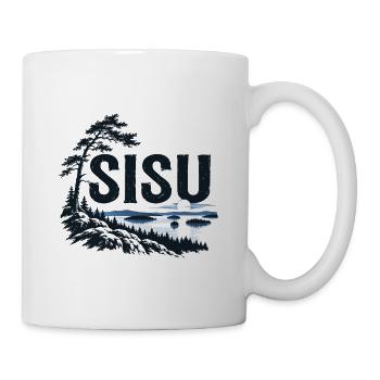Sisu - Finland - Finnland - Suomi - Tasse - Weiß - Rechts