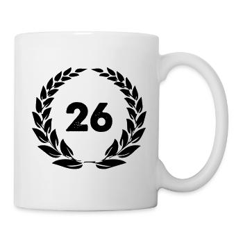26 - Tasse - Weiß - Rechts