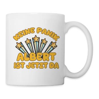Albert - Tasse - Weiß - Rechts