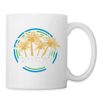 Ferien Dubai - Tasse - Weiß - Rechts