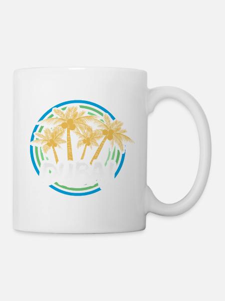 Ferien Dubai - Tasse - Weiß