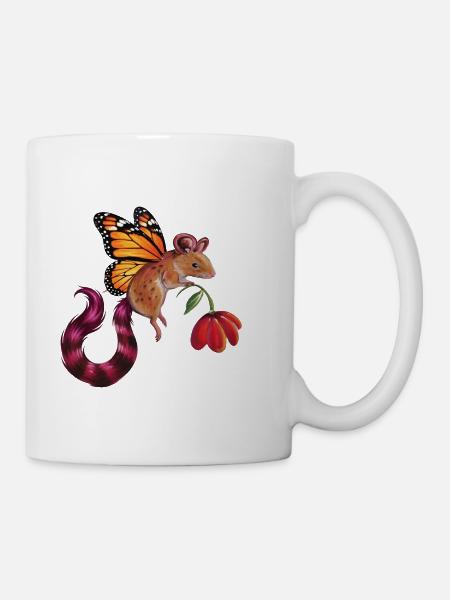 Fantastische Fledermaus - Tasse - Weiß