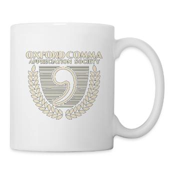Kommaliebe - Tasse - Weiß - Rechts