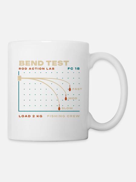 Biegetest - Tasse - Weiß