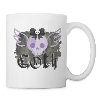 Goth - Tasse - Weiß - Rechts