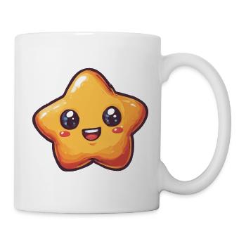 Sternchen Cookie - Tasse - Weiß - Rechts