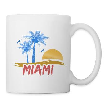 Geschenk für Miami - Tasse - Weiß - Rechts