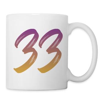 33 - Tasse - Weiß - Rechts