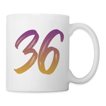 36 - Tasse - Weiß - Rechts