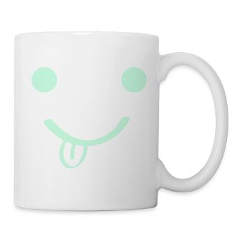 Smileface - Tasse - Weiß - Rechts