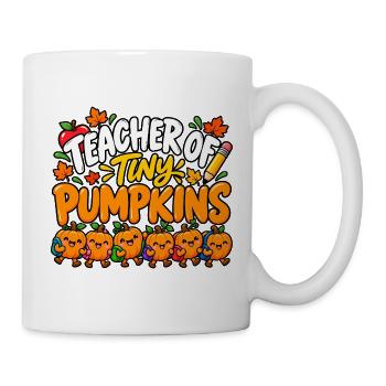 Lehrer der kleinen Kürbisse - Tasse - Weiß - Rechts