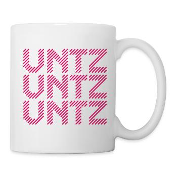 Untz Untz Untz Techno Rave Festival - Tasse - Weiß - Rechts