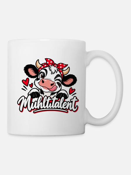 Muhltitalent - Multitalent - Tasse - Weiß