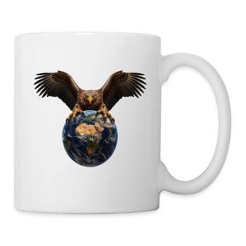 Seeadler Adler Eagle - Tasse - Weiß - Rechts