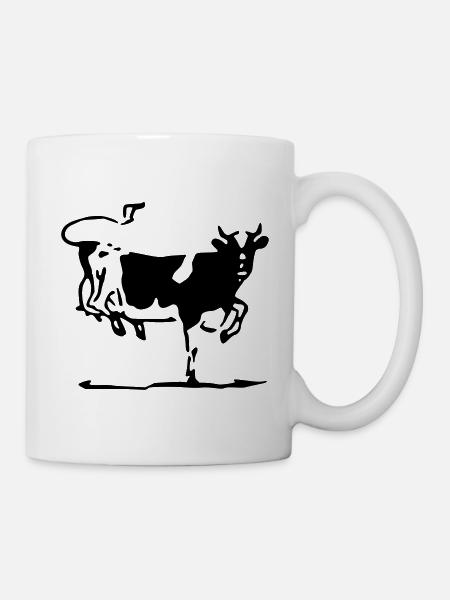 Kuh - Tasse - Weiß