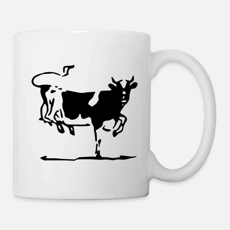 Kuh - Tasse - Weiß