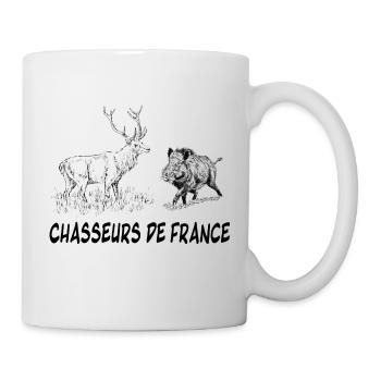 chasseursdefrance - Tasse - Weiß - Rechts