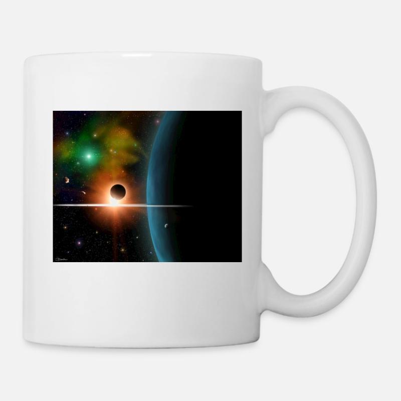 Planete - Mug blanc - blanc
