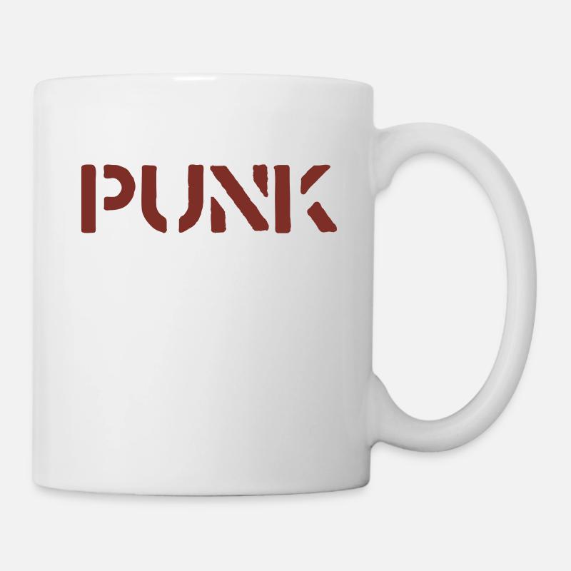 Punk - Tasse - Weiß
