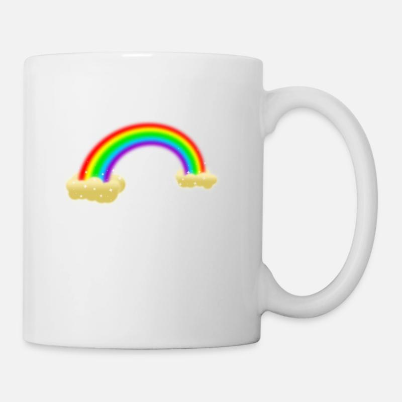 Rainbow - Tasse - Weiß