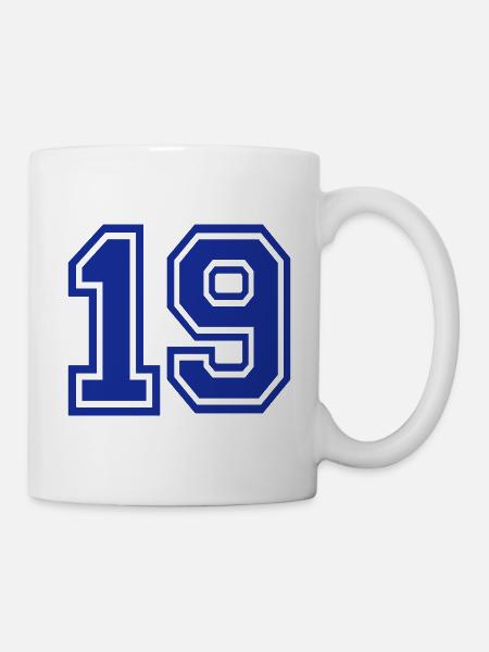 19 - Tasse - Weiß