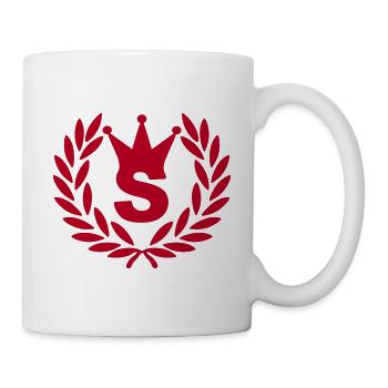 s_corona_premio_2 - Tasse - Weiß - Rechts