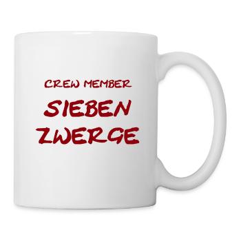 CREW_MEMBER_7Dwarfs - Tasse - Weiß - Rechts