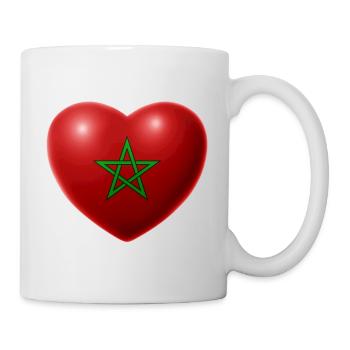 Heart (Morocco / Morocco) - Mug - white - Right