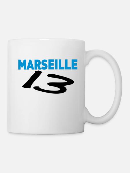 marseille_13 OM - Mug - white