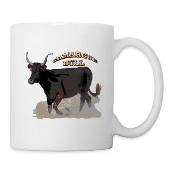 Taureau de Camargue - Mug blanc - blanc - Droite