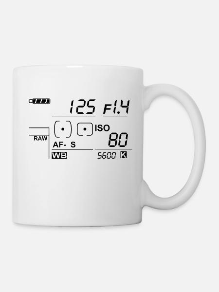 Kamera Display Fotografie - Tasse - Weiß