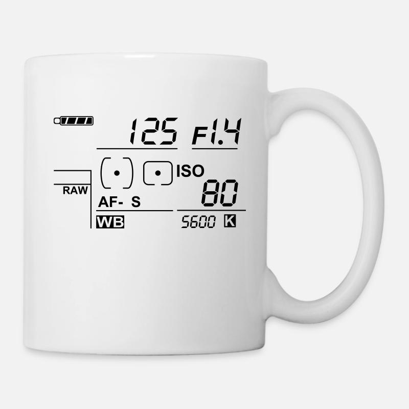 Kamera Display Fotografie - Tasse - Weiß