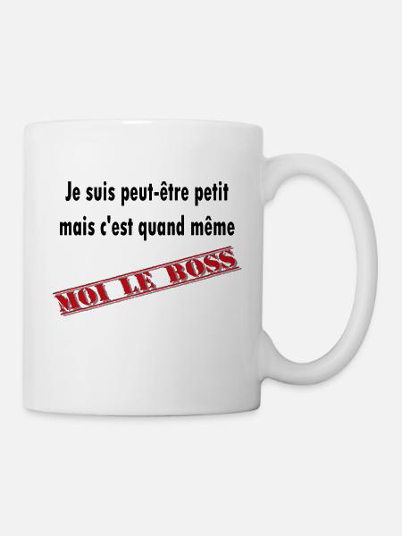 cest moi le boss - Mug blanc - blanc