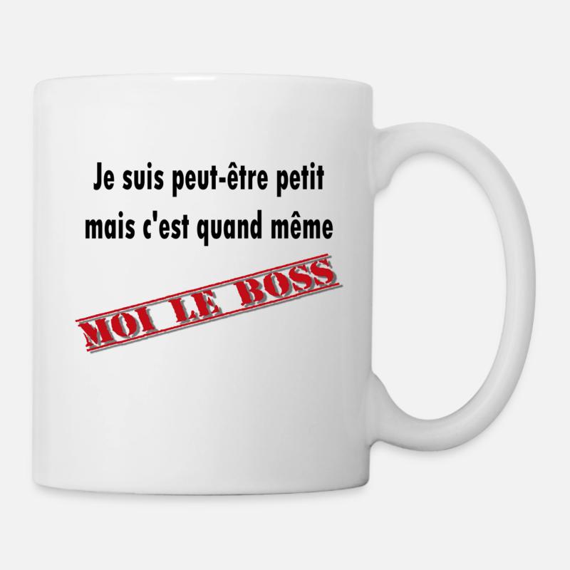cest moi le boss - Mug blanc - blanc