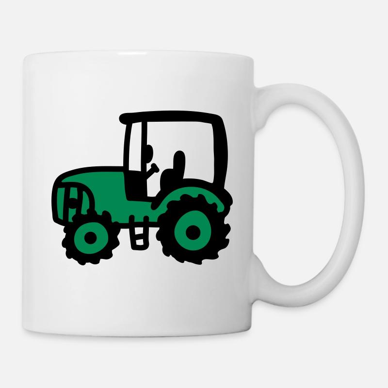 Traktor - Tasse - Weiß