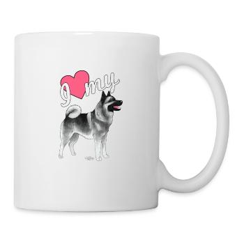 harmaanorjanlove2 - Mug blanc - blanc - Droite