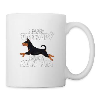 minpintherapy2 - Mug blanc - blanc - Droite