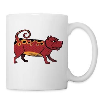 Böser Hund - Tasse - Weiß - Rechts