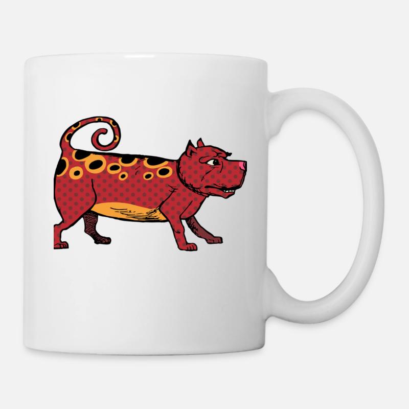 Böser Hund - Tasse - Weiß