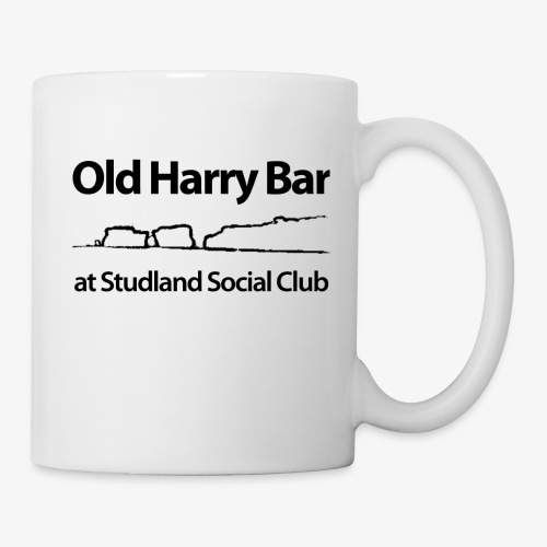 Old Harry Bar logo - czarny - Kubek
