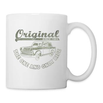 Two-stroke DDR  601 racing cardboard - Mug - white - Right