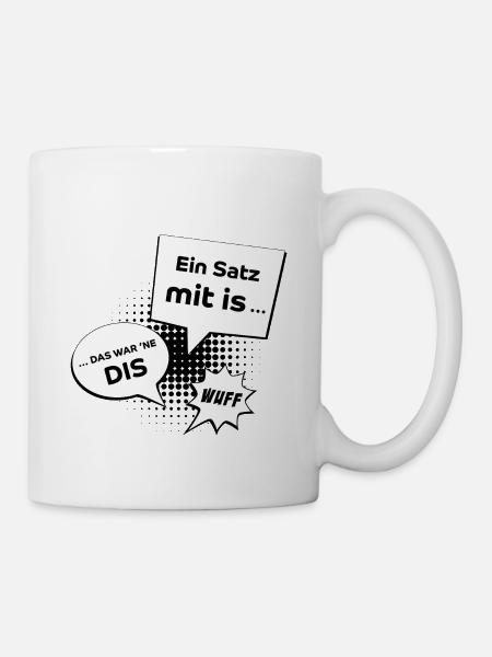 Agility DIS - Tasse - Weiß