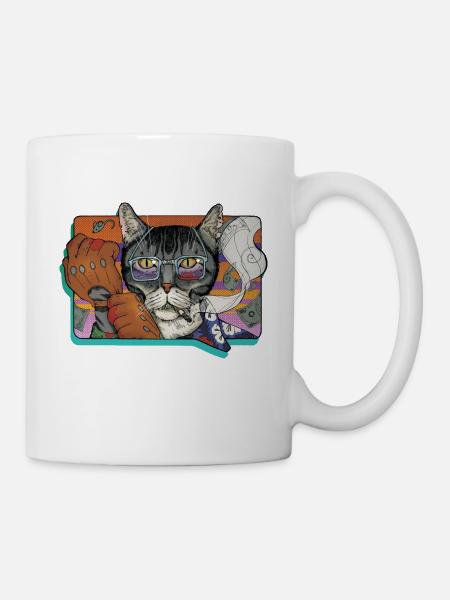 Crime Cat - Mug - white