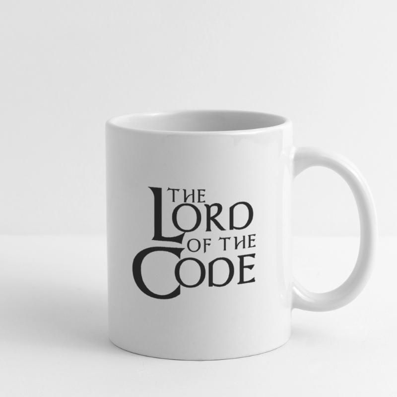 Le Seigneur du Code Mug blanc