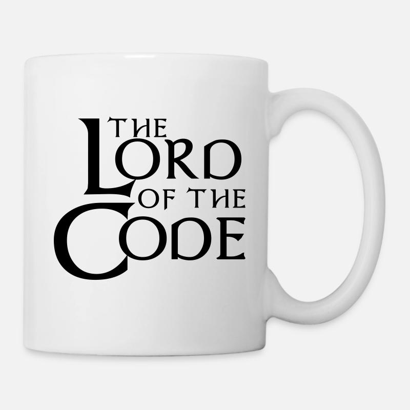 Le Seigneur du Code - Mug blanc - blanc