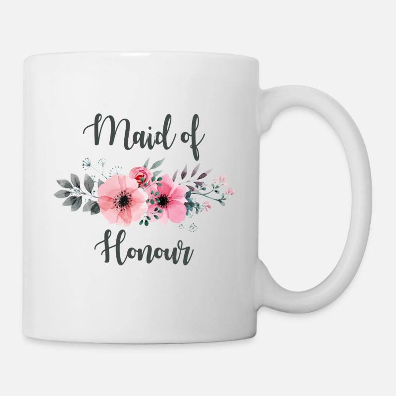 Trauzeugin. Hen Party. Brautjungfer. Hen do.Sale - Tasse - Weiß