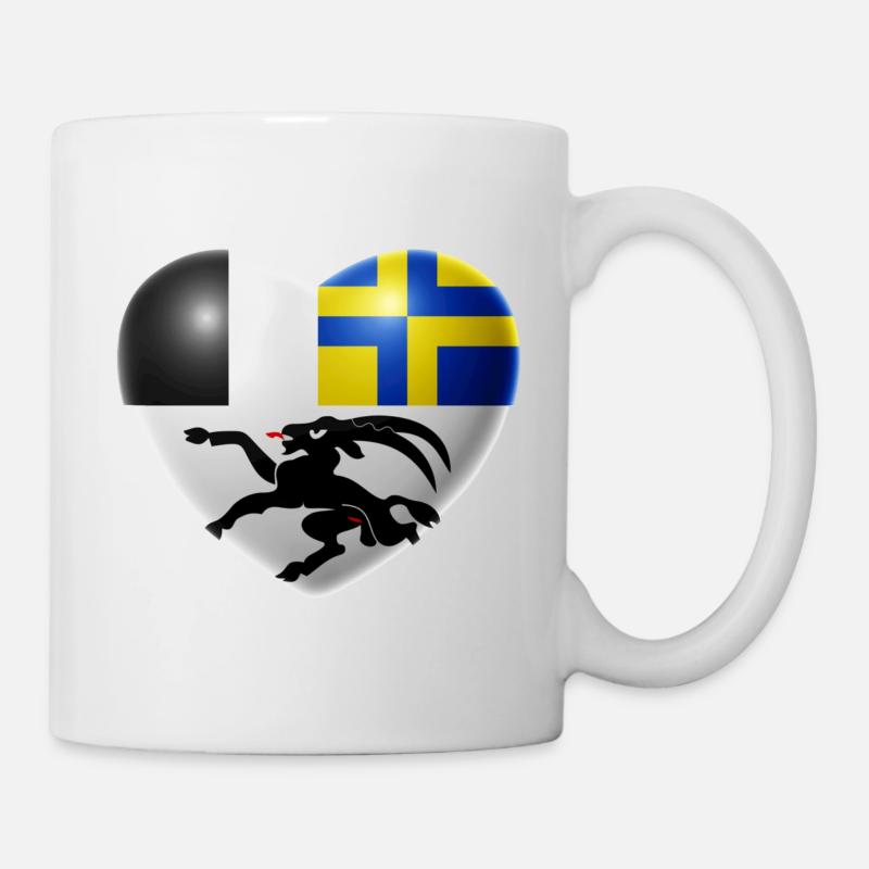 Herz (Graubünden) - Tasse - Weiß
