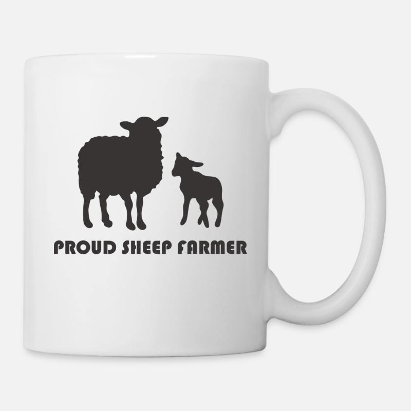 Stolzer Schafzüchter - Tasse - Weiß