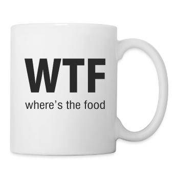 WTF - Mug - white - Right
