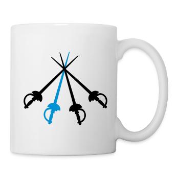 musketeers - Tasse - Weiß - Rechts